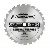 215-240 Carbide Tipped General Purpose 8-1/4 Inch Dia x 24T ATB, 15 Deg, 5/8 Bore with Diamond Knockout