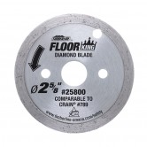 25800 Continuous Rim Diamond Floor King Comparable to Crain® 789, Designed for Toe-Kick 795 Saw 2-5/8 Inch Dia x 14mm Bore