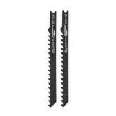 601-340 High Carbon Steel U-Shank Jigsaw Blades 3-5/8 Inch Long x 6 Teeth Per Inch for Plywood, Hard/Softwood