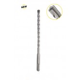 613-140 Carbide Tipped Slotted Drive System Drill Bit Plus 2 Flute 1/4 Dia x 2 x 5 Inch Long