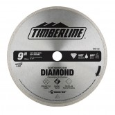 640-150 Continuous Rim Diamond 9 Inch Dia x 7/8 Bore