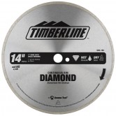 640-180 Continuous Rim Diamond 14 Inch Dia x 1 Inch Bore