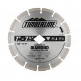 640-340 Segmented Rim Diamond 7 - 7-1/4 Inch Dia x 5/8 Bore