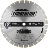640-390 Segmented Rim Diamond 16 Inch Dia x 1 Inch Bore