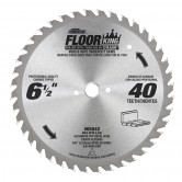 65042 Carbide Tipped Floor King Designed for 800 & 810 Jamb/Undercut Saws, Comparable to Crain 804, 6-1/2 Inch Dia x 40T ATB, 5/8 Bevel Bore