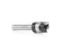 120-08 Carbide Tipped Flush Trim Plunge 1/2 Dia x 1/4 x 1/4 Inch Shank with Upper Ball Bearing