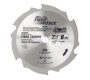 185-06 Carbide Tipped Fiberforce™ Fiber Cement Board Cutting 7-1/4 Inch Dia x 6T ATB, 15 Deg, 5/8 Bore with Diamond Knockout