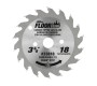 33818 Carbide Tipped Floor King Comparable to Crain® 787, Designed for Toe-Kick 785 & 795 Saw 3-3/8 Inch Dia x 18T ATB, 10 Deg, 1/2 Bevel Bore