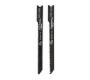 601-344 High Carbon Steel U-Shank Jigsaw Blades 2-3/4 Inch Long x 21 Teeth Per Inch for Plywood, Hard/Softwood