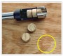 607-100 Straight Wood Plug Cutter 1/4 Dia x 3/8 x 2 Inch Long