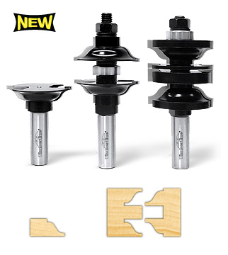 3 Piece Entry Passage Door Making Router Bit Set Trs 290 By
